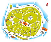 Stadtplan Gourdon - LINK/Lien