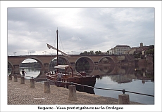 Bergerac - Gabarre sur la Dordogne