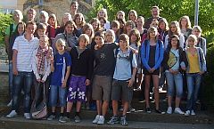 35 Kepler-Schüler besuchten ihre  französischen Freunde in Gourdon